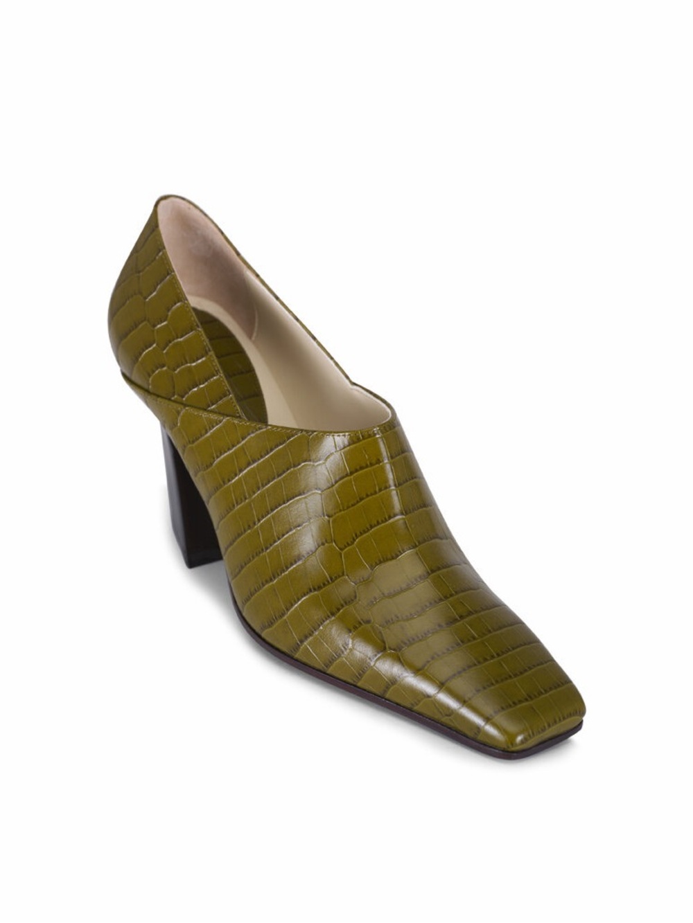 NEW Bottega Veneta Green Lewis Heels sz 37